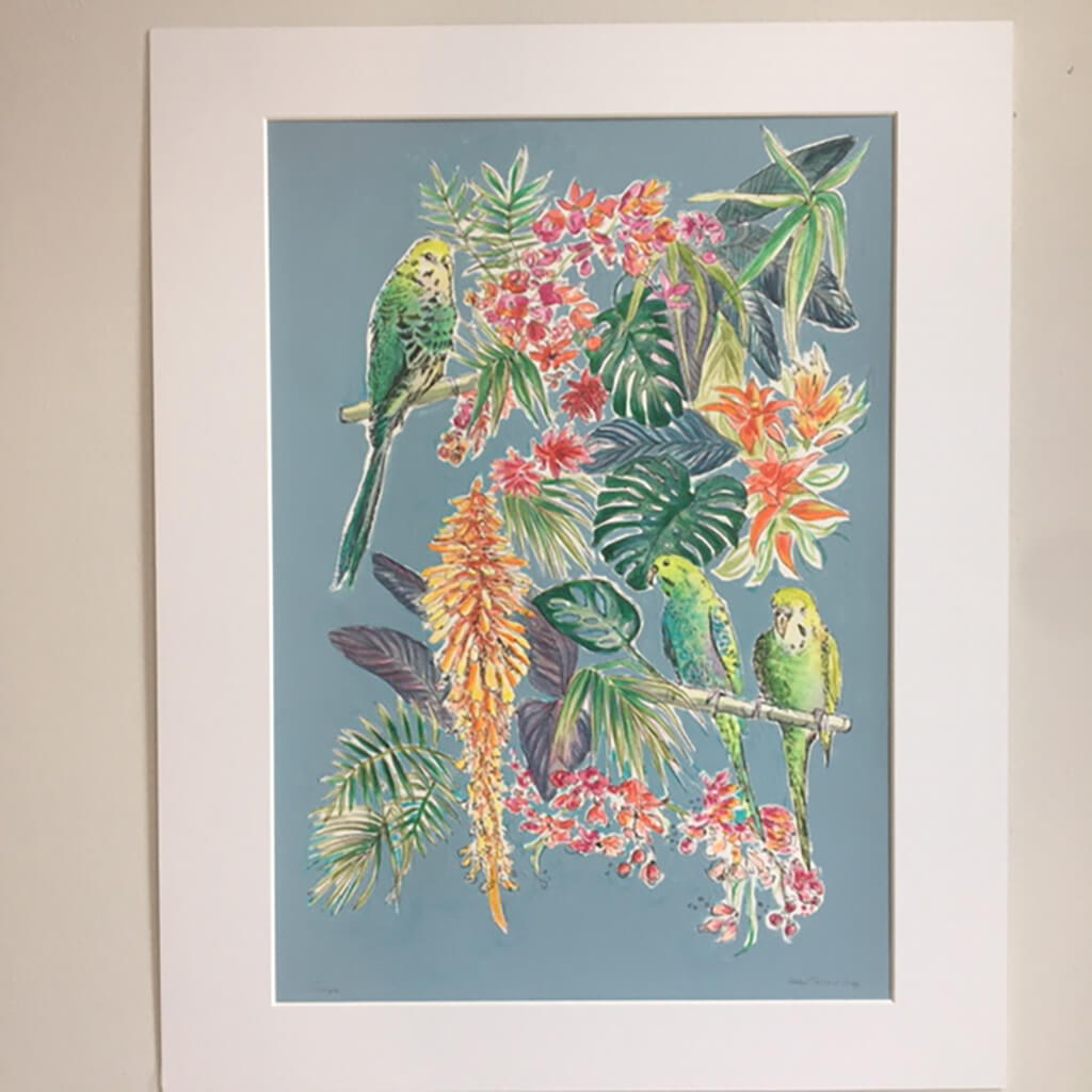 Jungle Floral by Helen Trevisiol Duff Full